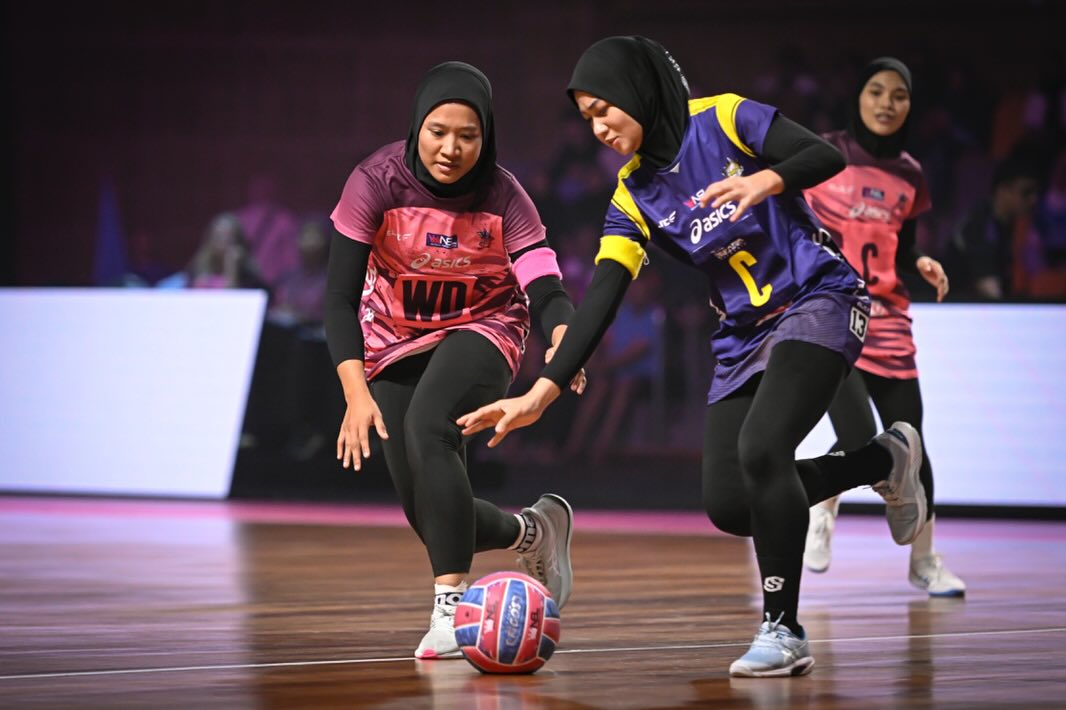 Aksi Bola Jaring Pahang